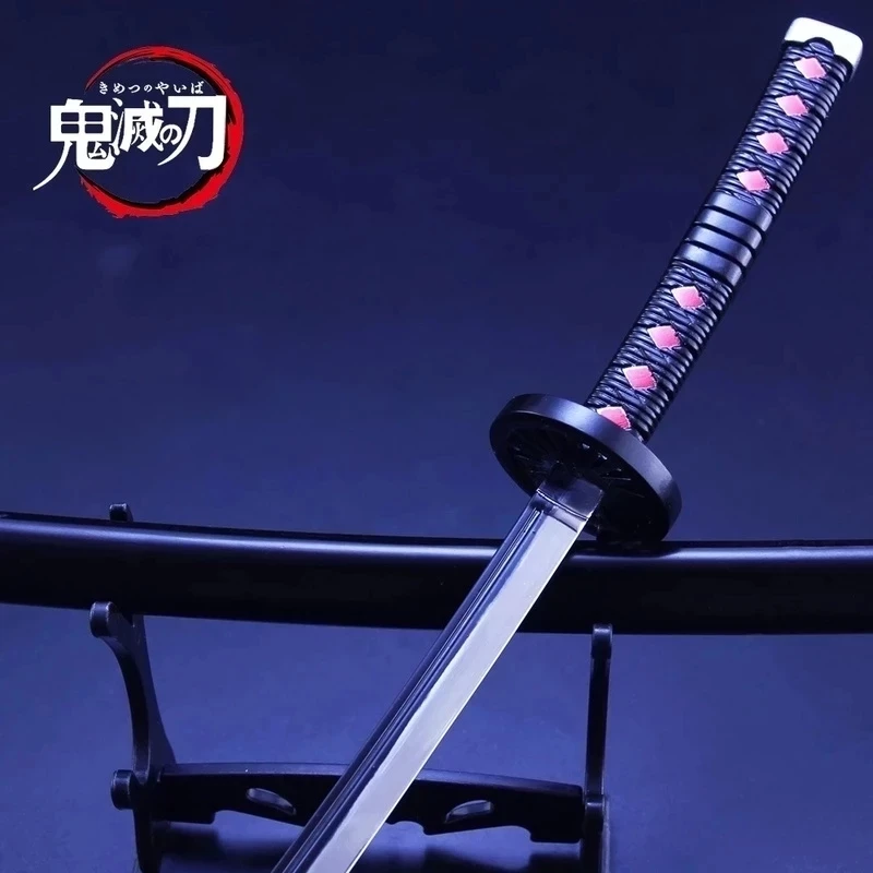 Katana démon Slayer meč meč kovový simulácia katana kimetsu no yaiba anime manga hračky skutočné katana meč s mečmi dekora
