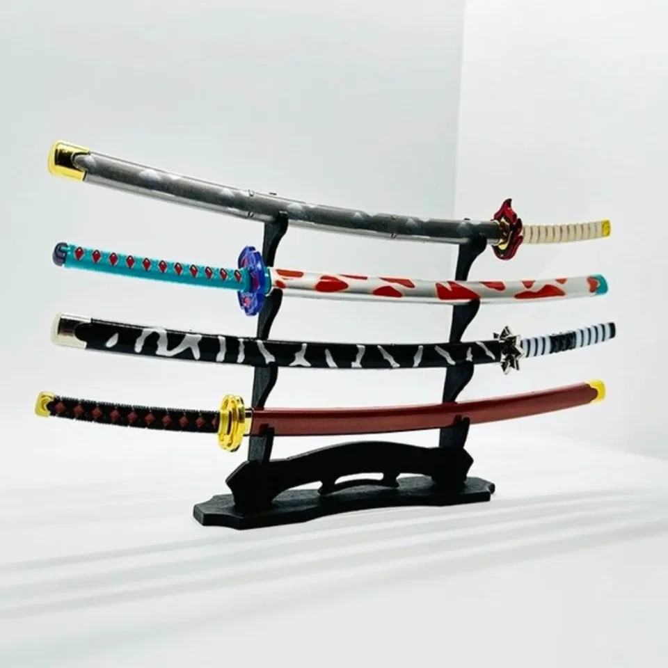Katana Swords Demon Slayer Anime Ghost Killer Cosplay metal samurai nôž prop zbraň cosplay rekvity kolekcia hračky domova dekora