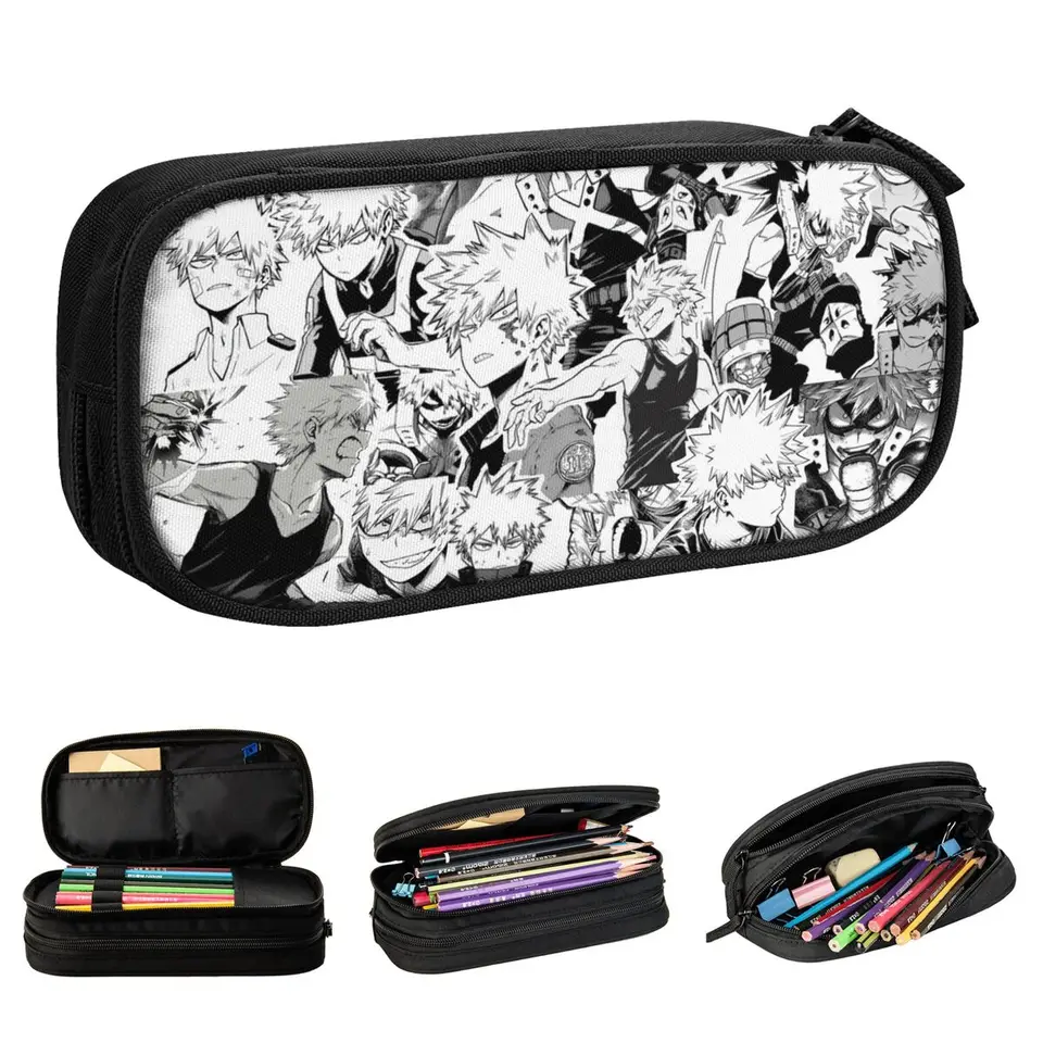 Katsuki Bakugo Cencil Case Case My Hero Academia Boku No Hero Academia Pencil Pen Box