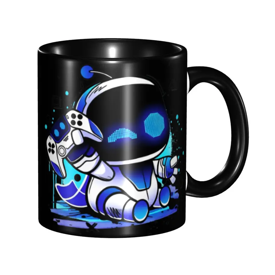 Kawaii Astro Bot Game Game Tea Cup Izba hrnčeka
