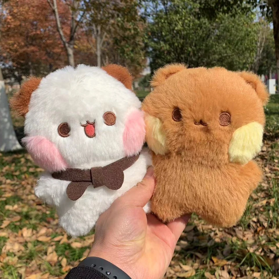 Kawaii Bubu Dudu plyšy kožušina yier panda medveď plyšový hračku mäkký expresný balíček bábiky Krásna karikatúra plnená domáca pohovka dekor