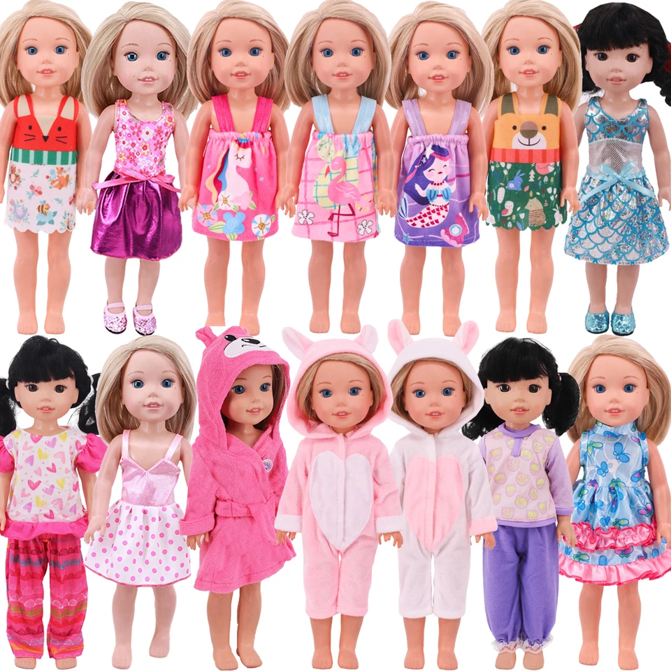 Kawaii Doll Duys oblečenie Doplnky pre Paola Reinu a 14,5 palca Wellie Wallie Doll 1/6 BJD, hračka pre dievčatá, vianočný darček