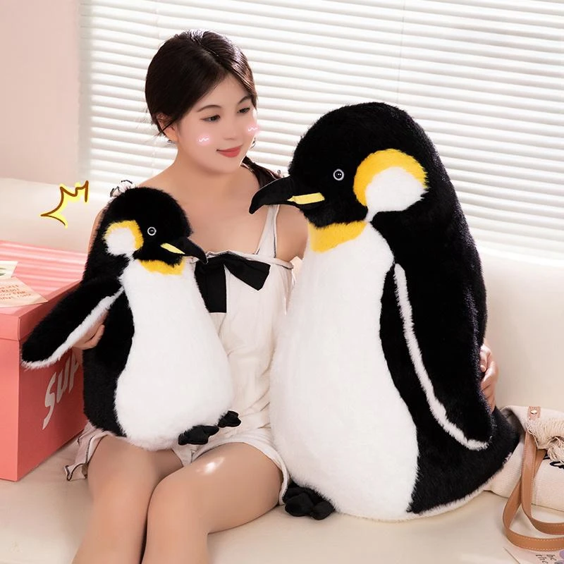 Kawaii Huggable Fat Penguin plyš Mäkký obrie roztomilé hračky plnené zvieracie hračky detská bábika pre deti