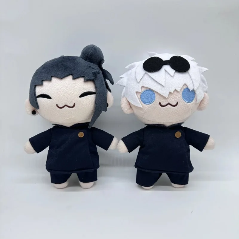 Kawaii jujutsu kaisen plyšová hračka karikatúra postava sátor go getou suburu plyšová bábika jujutsu kaisen bábika