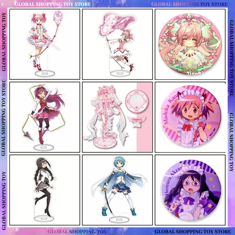 Kawaii Puella Magi Madoka Magica Anime postava Kaname Madoka Akčná postava Tamaki Iroha Figures Figurín PVC Ornament Hračky darček