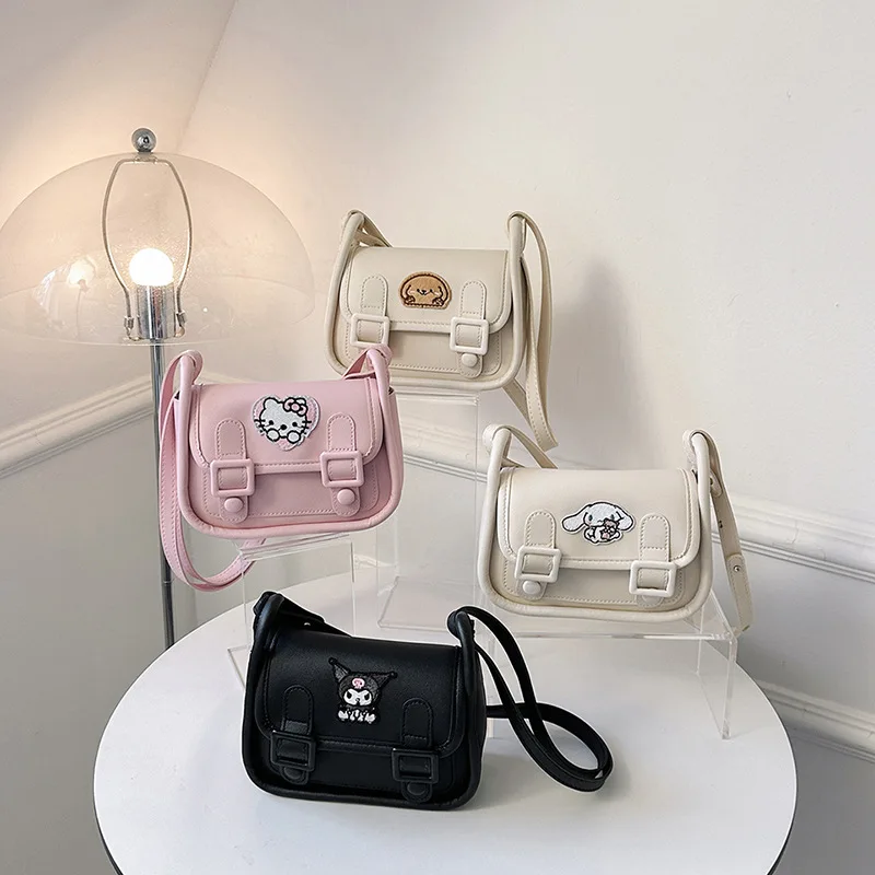 Kawaii Sanrio Kuromi Cambridge Bag Net červená s rovnakou taškou na podriadené podpazušia taška na rameno vrecka Japonsko a Južná Kórea darčekové dievča