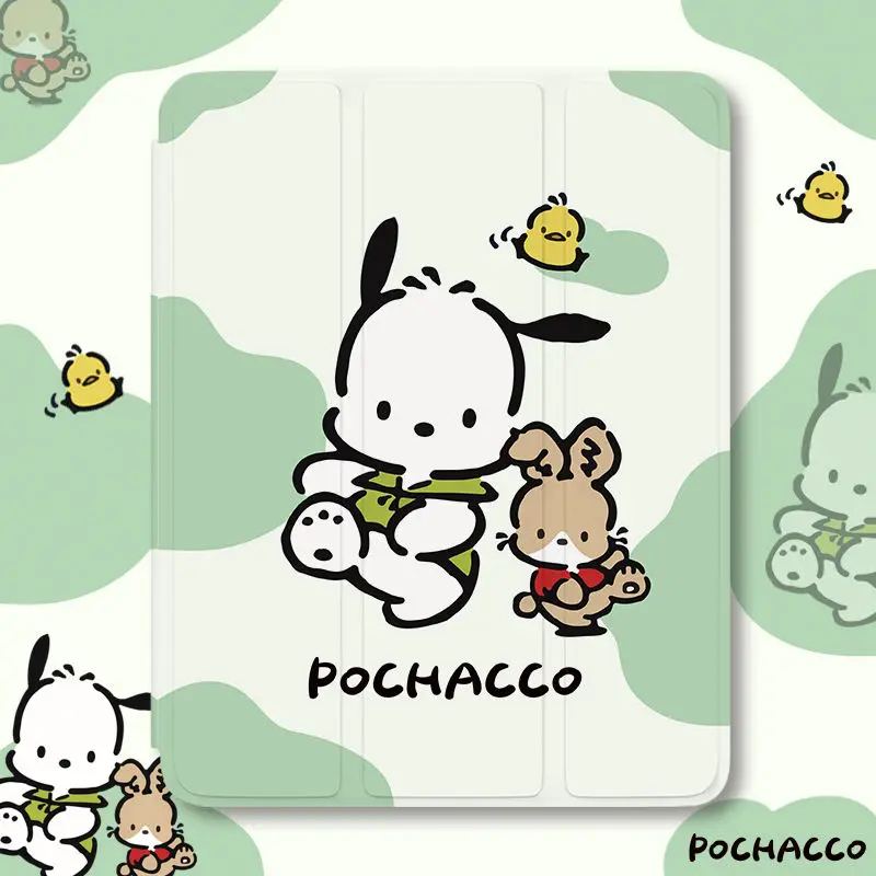 Kawaii Sanrio Pochacco puzdro pre iPad Pro 11 palca 10,5 vzduch 5 4,9 10,2 9. 8. 7. generácia Mini 6 5 4 Anti-Drop Soft Cover Cover