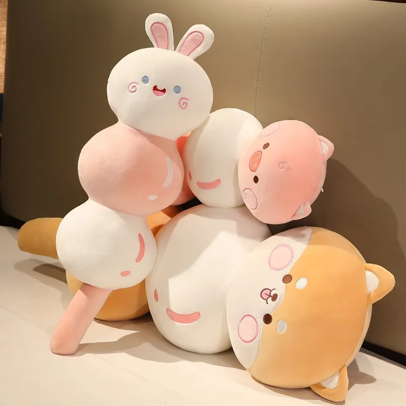 Kawaii shiba inu ošípané králičí psí psí husia plyšová hračka vankúš Soft Sofa posteľ vankúšik roztomilý dieťa priateľka narodeniny darček