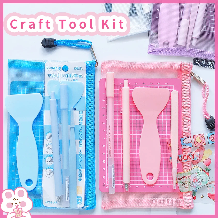 Kawaii Stationery Craft Tool Kit