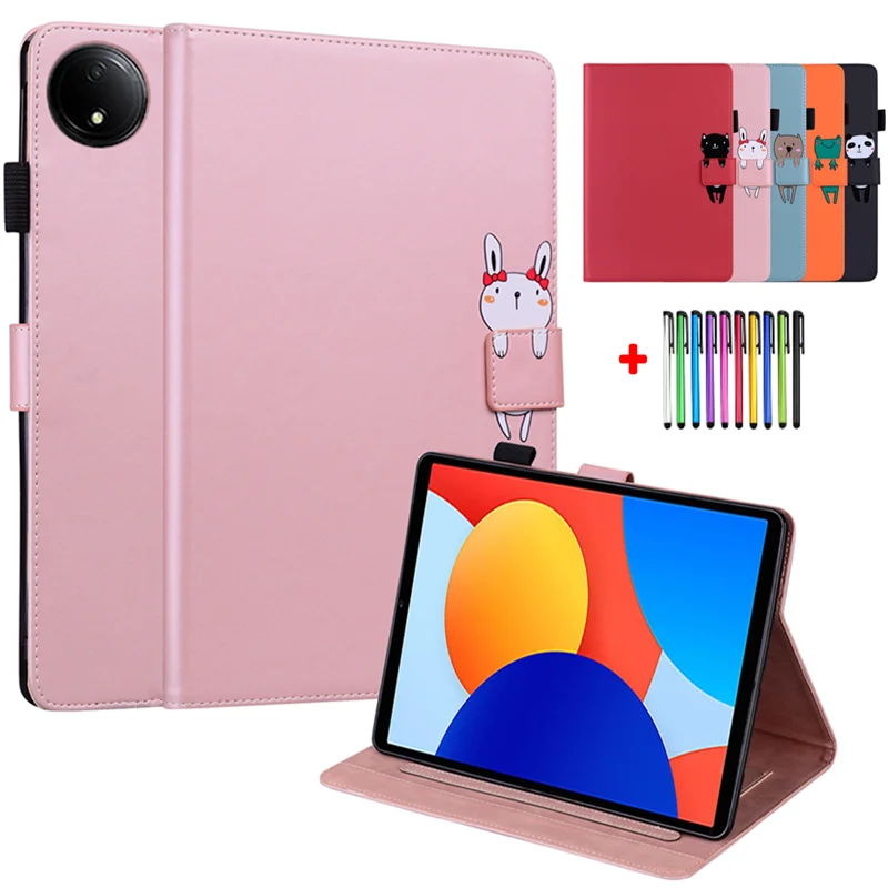 Kawaii tablet fond fond kožené kožené tpu karty sloty pre obal Redmi Pad SE 8,7 palca pre Xiaomi Redmi Pad SE 8.7 Case Kids Caqa