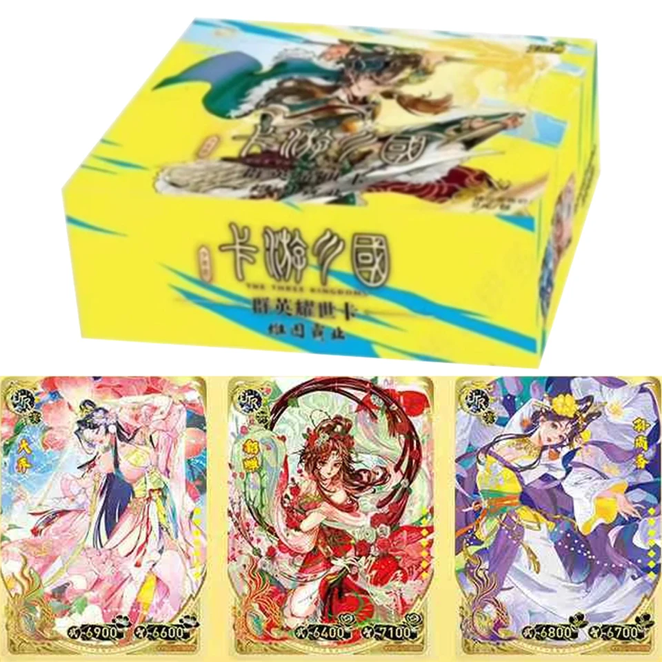 Kayou originálne tri kráľovské karty mladé aspirácie hrdinovia Hegemony Yingyaoshi Tri Powers Collection Card Hračky Darčeky