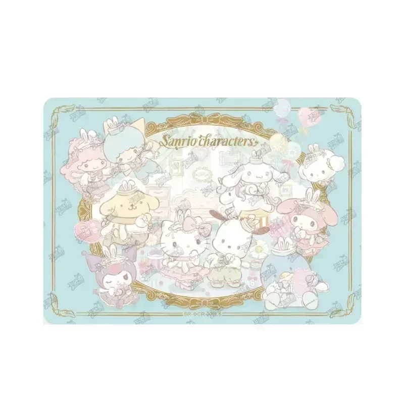Kayou Sanrio Family Dreaming Journey Series 1 Skryť CR/CR/AR/SSR/Skryť SR/SR/R SVOJNÉ ZHENMENG COLECTION CARD CARD CARDS Vianočné darčeky