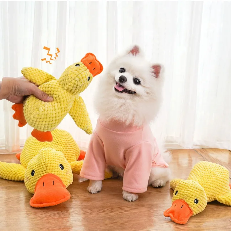 Kačica s psom pies plush hračky pre domáce zvieratá vankúše šteňa mačiek pučanie interaktívnej hračky domáce zvieratá zuby dodávka psov príslušenstvo mačka výrobok