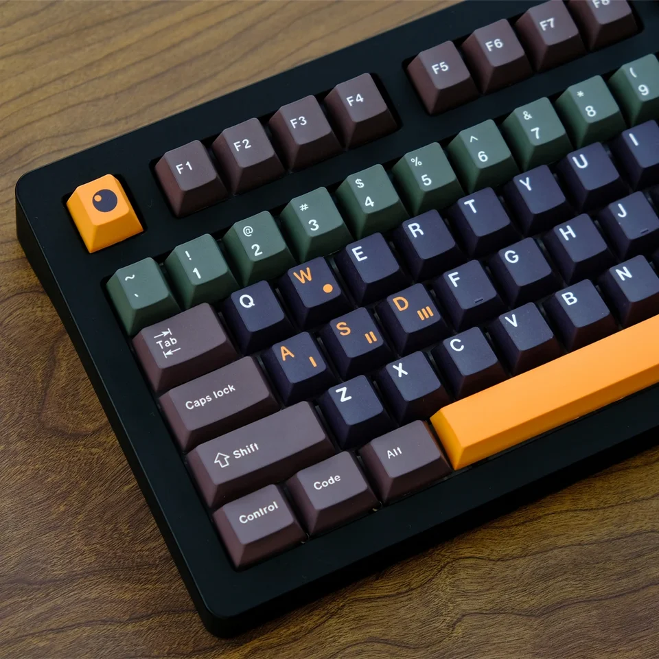 KBCAPS129 Klávesy GMK Echo PBT Dye Sublimation Cherry Profil KeyCap Hodí sa