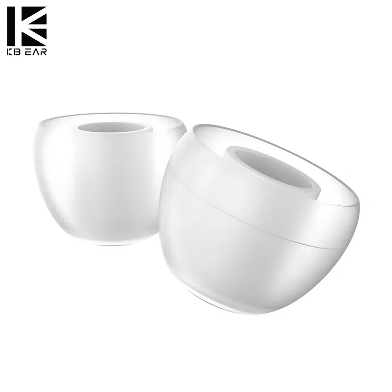 KBEAR 07 Silikónový upgrade pre slúchadlá slúchadlá 1PAir (2ks) 5PRAIRS (10ks) hluk izolujúci so S M-M M+ L veľkosťou pre KZ Tri slúchadlá