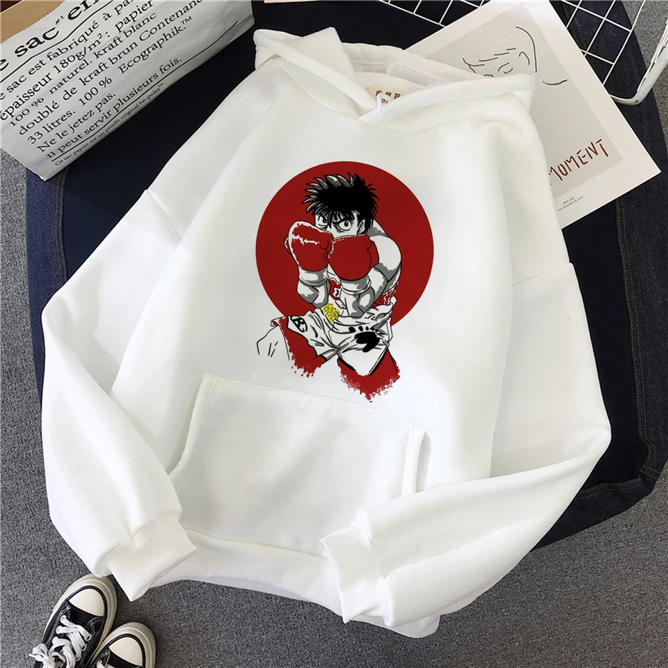 Kbg hajime no ippo kaus mikiny Ženy Streetwear Harajuku 2023 Gothic Hood Women Dámske oblečenie