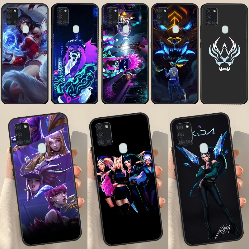 KDA Kaisa Ahri Akali pre Samsung Galaxy A34 A54 A14 A52 A32 A22 A12 A13 A53 A11 A51 A71 A50