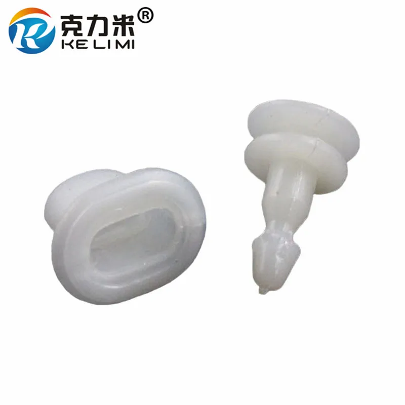 Ke Li Mi 30 Set Automatic Fender Guard Doskov pracka pre panel Nissan Nylon White Double Bottom Clip Tink Panel