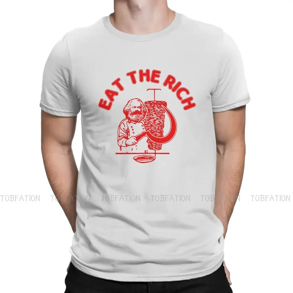 Kebab vtipné jesť bohaté tričko vintage goth teenager leto nadmerne nadmerne bavlnená mužské mužské tričko Harajuku Crewneck
