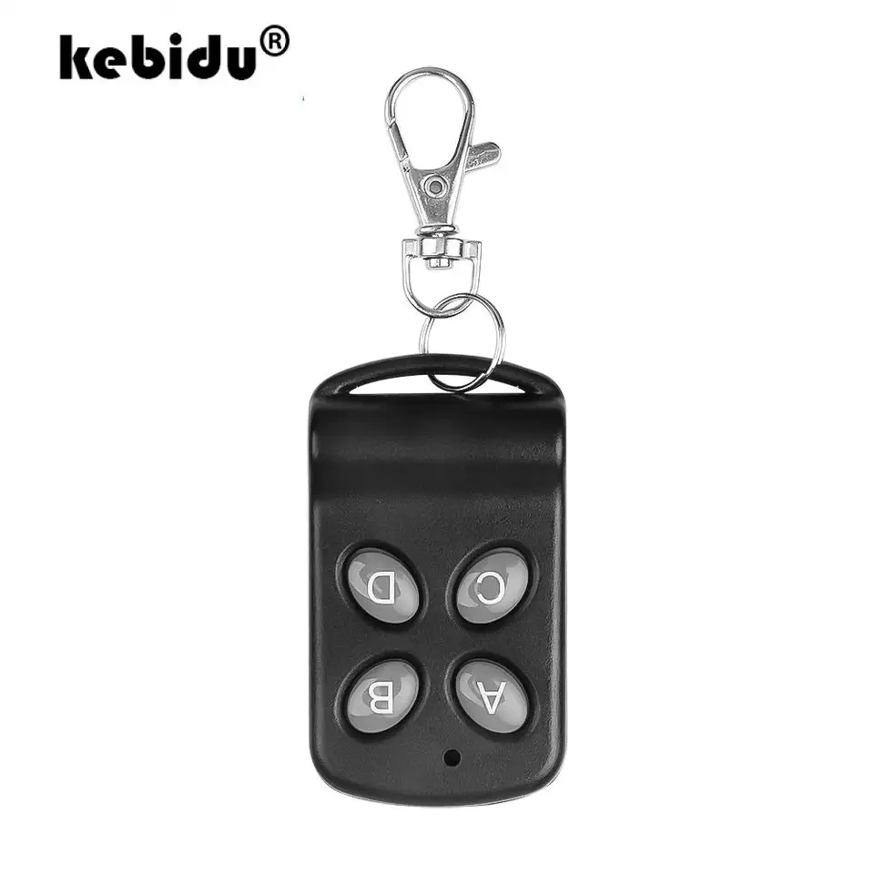 Kebidu 433MHz Klonovanie diaľkového ovládača 4 tlačidlá Elektrický kópia Copy Controller Wireless Prepínač prepínač duplicita garážových dverí