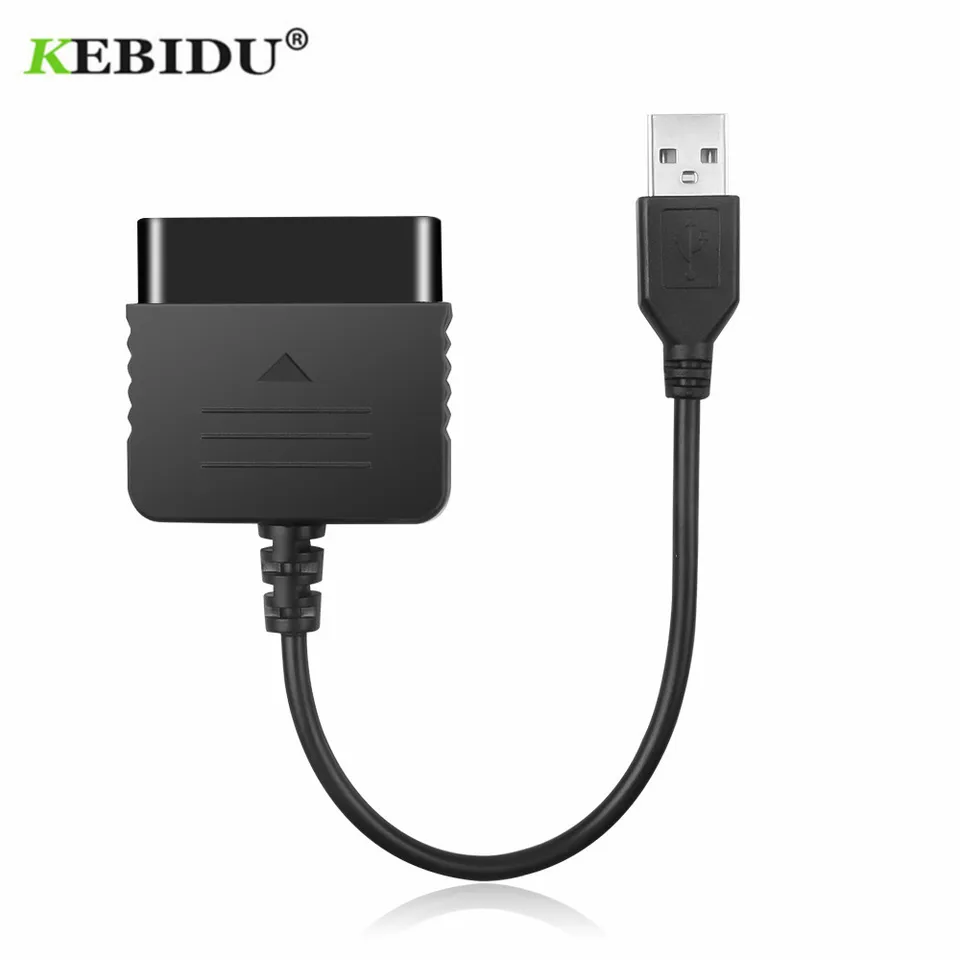 Kebidu pre Sony PS2 Play Station 2 JoyPad Gamepad to PS3 PC USB Games Controller Adapter Prevodník bez veľkoobchodu s vodičom
