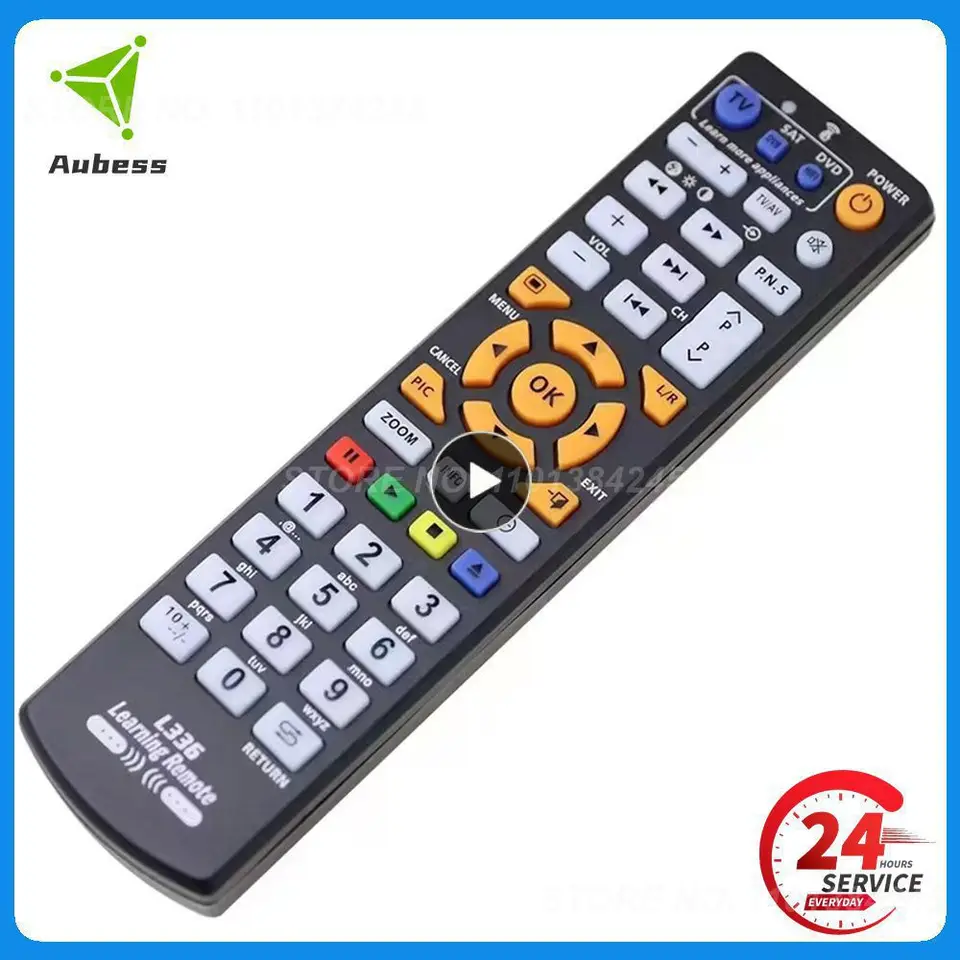 Kebidumei Wireless Universal Smart IR Controllers Controllers s funkciou učenia pre TV STB DVD SAT DVB HIFI TV Box L336