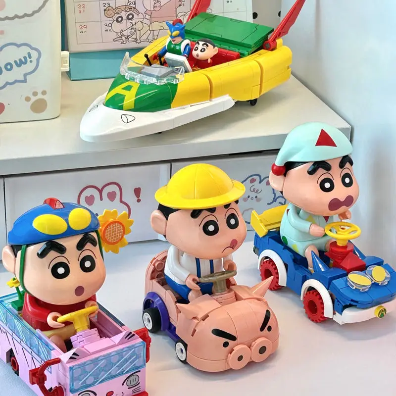 KeepPey Crayon Malé nové stavebné bloky flotily Kinetické superhrdina malé častice Detské zostavené hračkárske modely darček