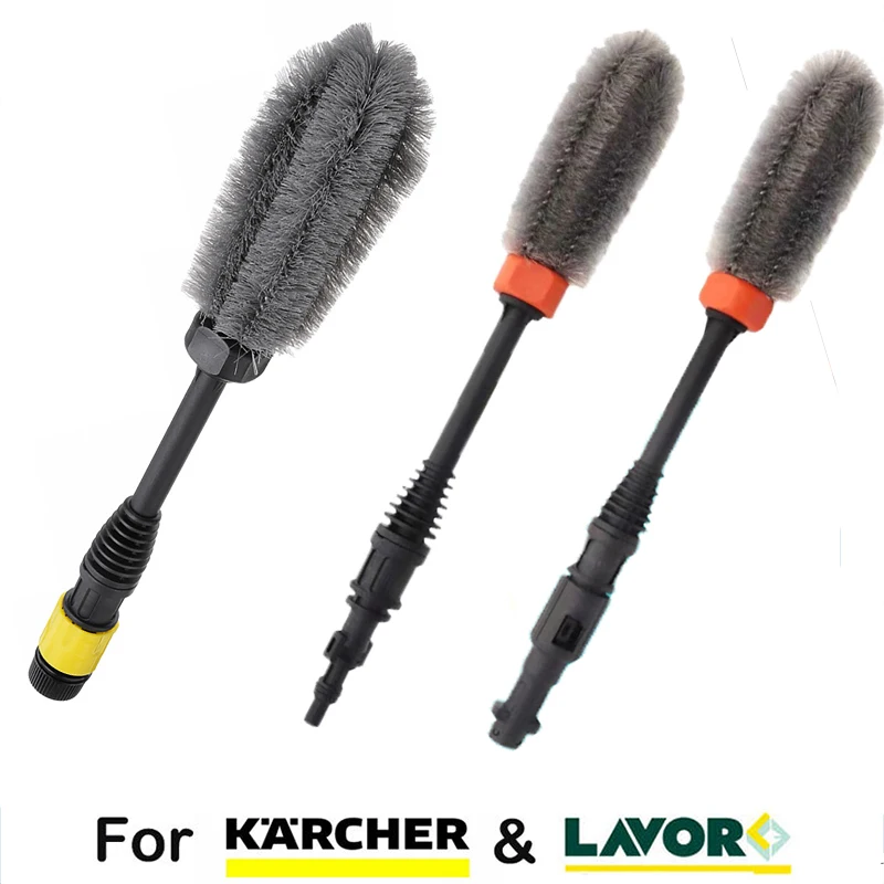 Kefka na kolesové koleso pre podložku pre karcher pre Karcher K Lavor Tlakovi Bristle Bristle Rotujúca pranie Dlhá štetca