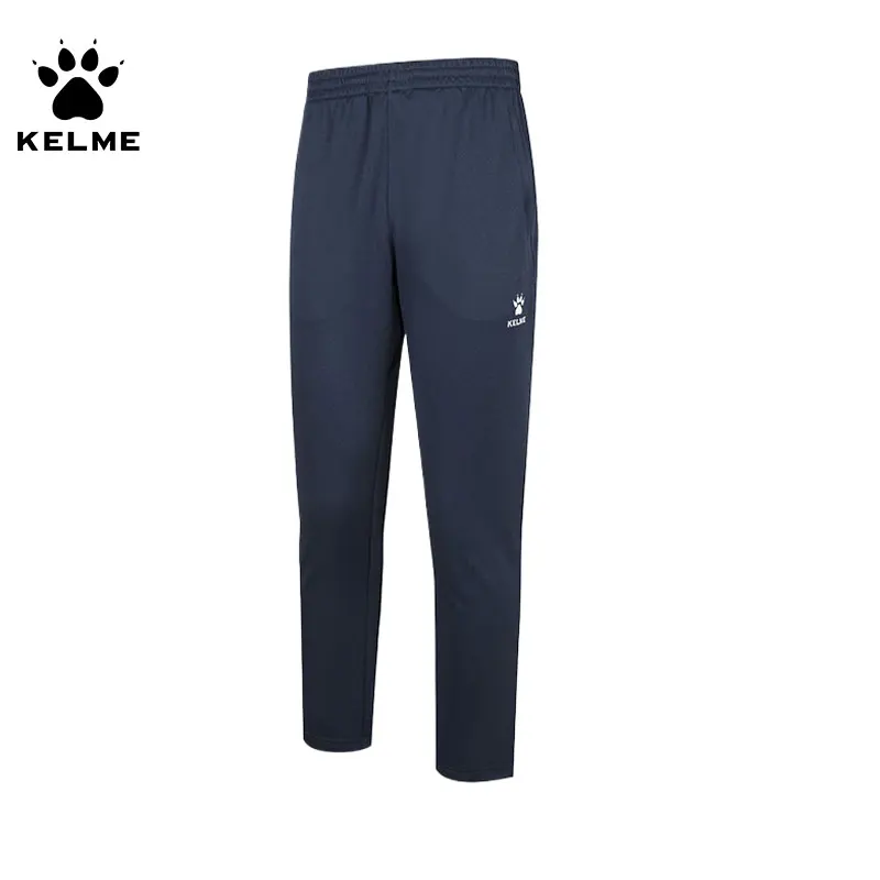 Kelme futbalové tréningové nohavice Pánske vysoké elastické kravaty Nethodinové bežecké bežecké športové nohavice na vonkajšie výcvikové telocvične Fitness
