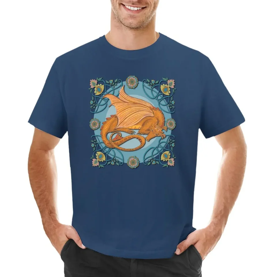 Keltské stredoveké tričko Earth Dragon Trik