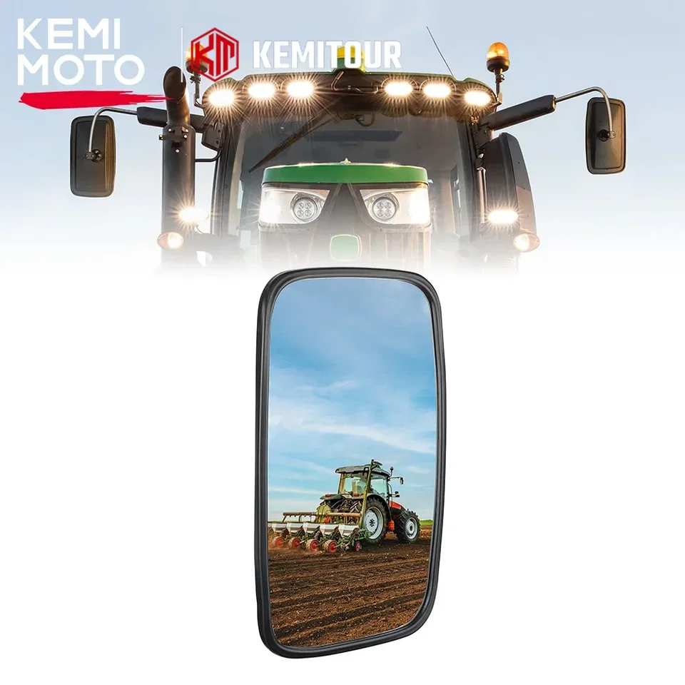 KEMIMOTO Zadné pohľady bočné zrkadlo pre traktory John Deere pre puzdro IH pre všestranné pre New Holland pre 0,6 