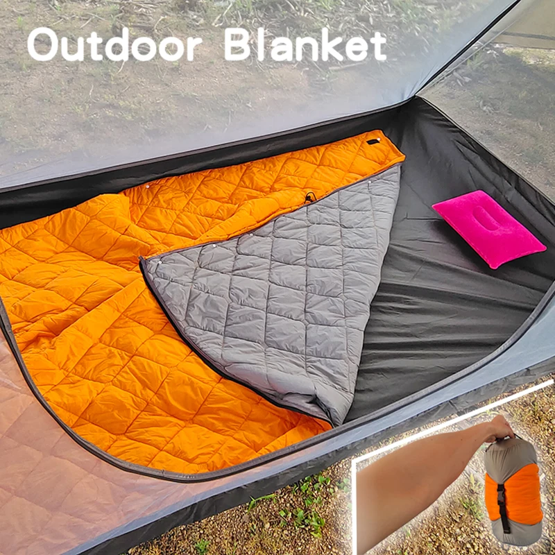 Kempingová prikrývka na umývateľný stanový obálka Spaec vrecko Outdoor spací koleso škálovateľné teplé space podložky stlačiteľné