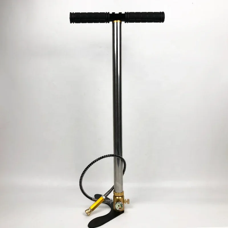 kempingové auto používa 3 etapa 6000 psi ručné manuálne PCP Vysokotlakové vzduchové ruky PCP 4500psi