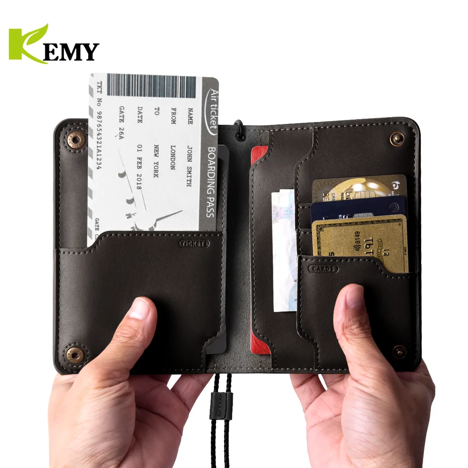 Kemy originálny kožený pas držiak mäkký cukrovinky Candy Case Case Cover pre pasovú peňaženku