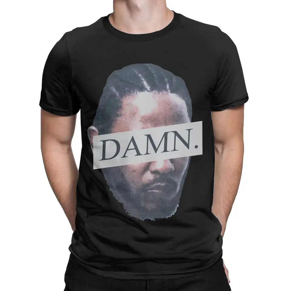 Kendrick Lamar Sakra oblečenia Men Men Women Cool rapper hiphop novina bavlnená grafická tlač Tee