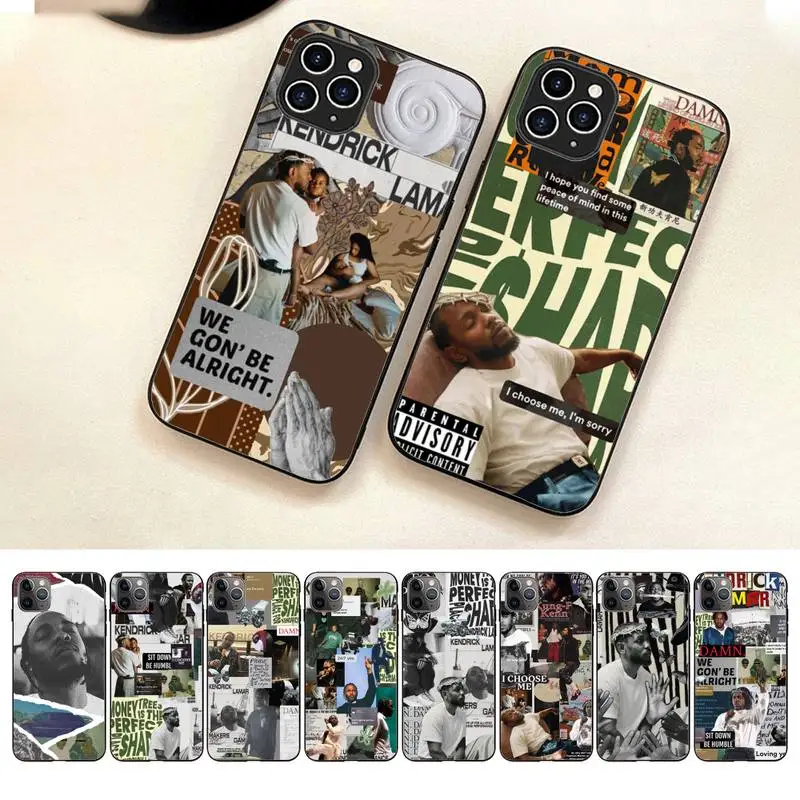 Kendrick Lamar telefónny puzdro pre iPhone 7 8 plus x xr xs 11 12 13 14 SE2020 Mini Pro Max Case