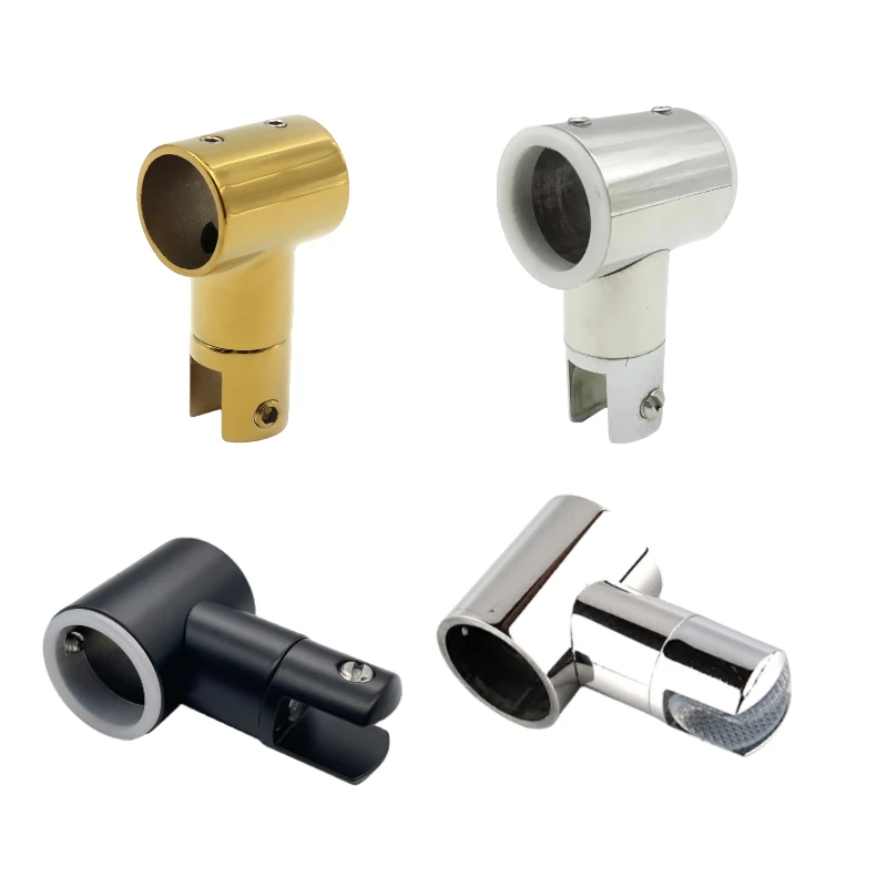 Kensharp 2pcs 304 Zohazdorový sklenený konektor s priemerom 19 mm potrubie okrúhle trubice konektor