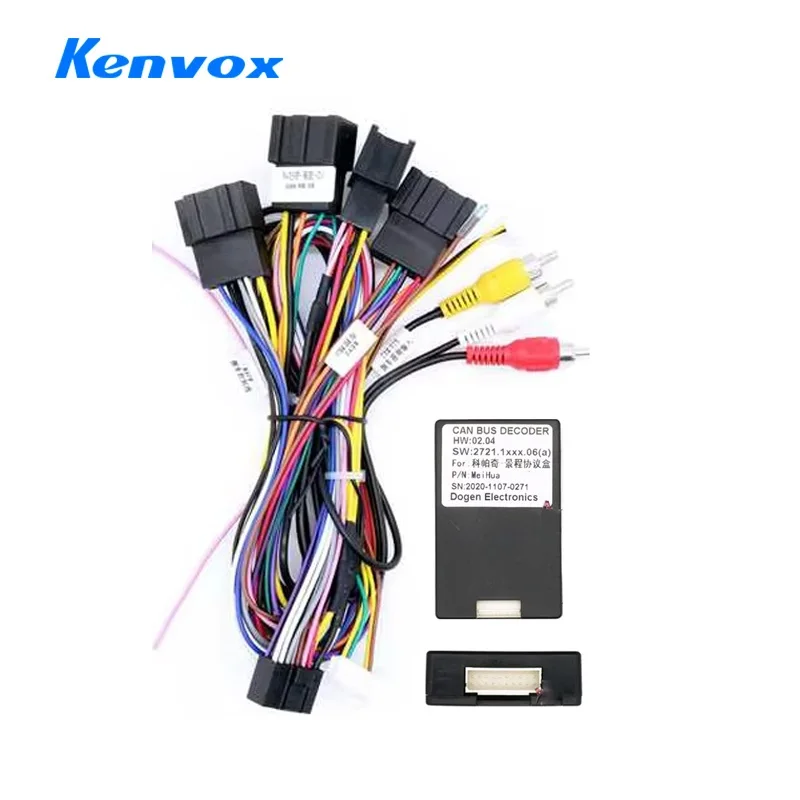 Kenvox Android Car Radio Canbus Box DJ-003 Adaptér pre Chevrolet Lova/ Captiva/ Gentra/ Aveo/ Epica Herns Herns Cable Cable Cable Cable