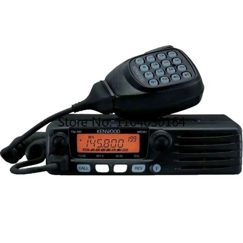 Kenwood Car Walkie-Talkie Radio TM-281A/TM-481A Vysokorodenné vysokofrekvenčné vozidlo Marine Radio Original