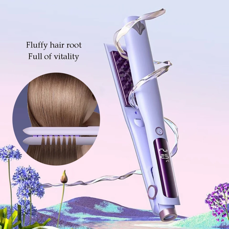 Keramická keramická 3D mriežka Crimper Profesionálny objemový zväzok curling Iron Corn Perm Perm Fluffy Dlaha plochý železný stylingový styling náradie
