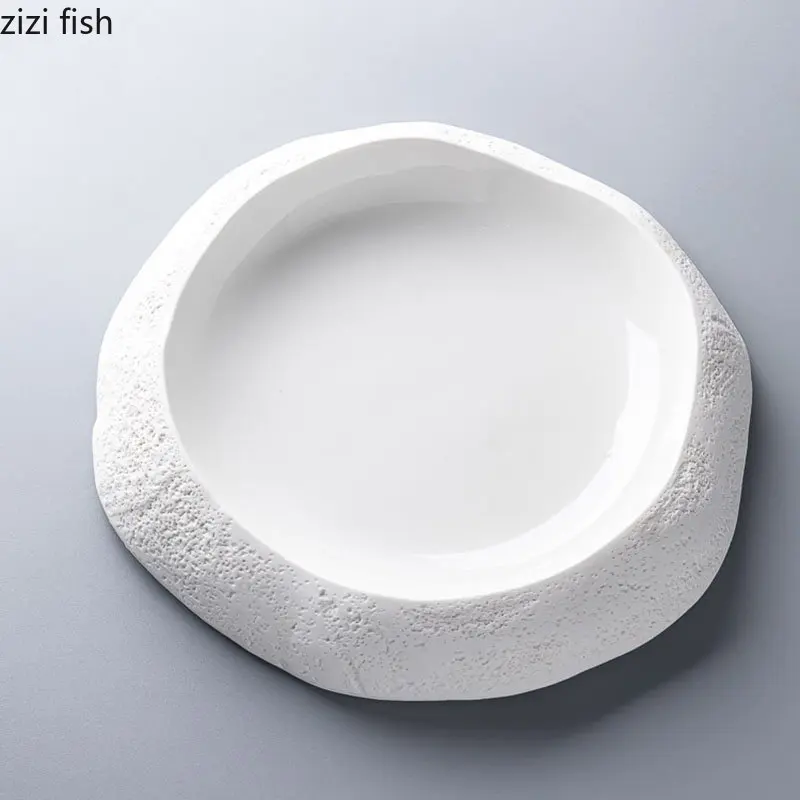 Keramická tanier reštaurácia Reštaurácia šalát Plate cestoviny Sushi Dish Snack Disky Disky Disky polievku misa ovocná misa dezert misky