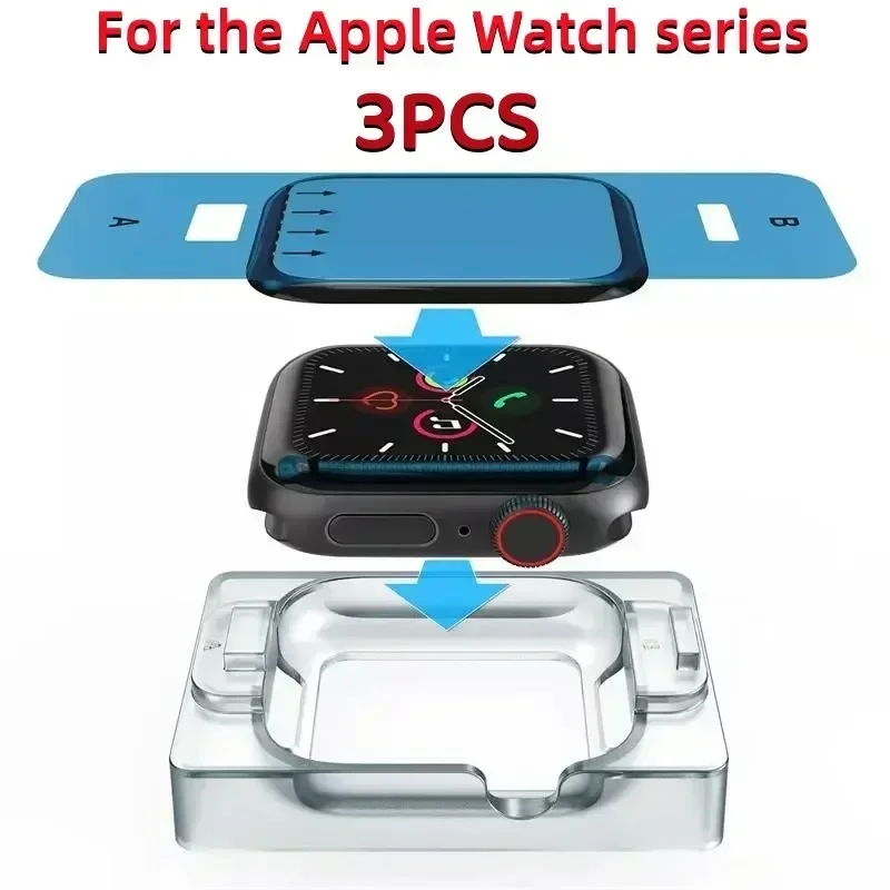 Keramický film pre Apple Watch Ultra 49 mm 10 46 mm 42 mm 9 8 7 45 mm 41 mm chránič obrazovky pre Apple Watch 6 5 4 SE 44 mm 40 mm 3 38 mm