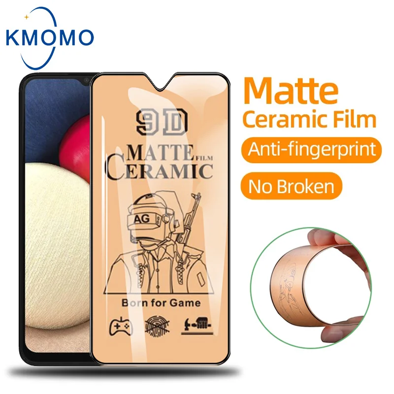 Keramický matný film pre Samsung Galaxy A52S A52 A32 A22 A12 A50 A50S A30S A71 A30 A30 A51 Anti-Fingerprint Protector