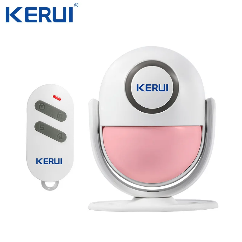 Kerui P6 Wireless PIR Motion Systems Dverne Bell Witajte výstražný výstražný detektor zabezpečenia Senzor zlodejov