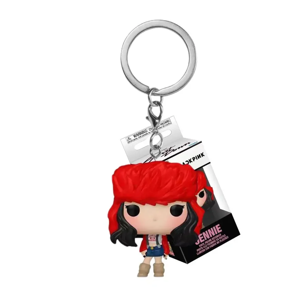 Keychain J-Hope Rm Jin Keychain postava Jisoo Rose Lisa Jennie Zbierka hračiek