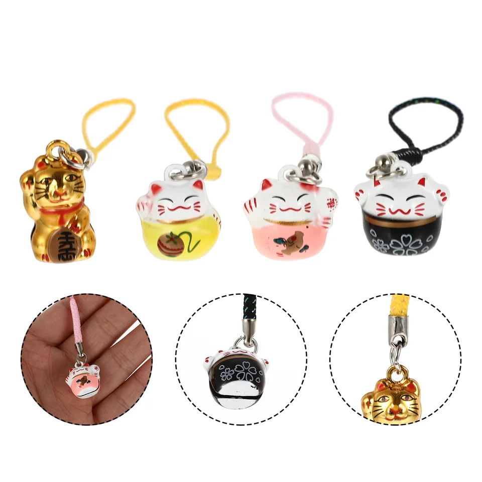 Keychain roztomilý mosadzný zvon
