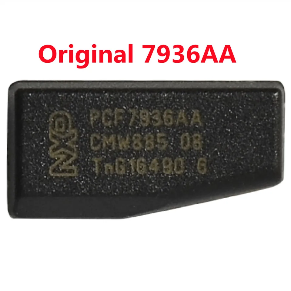 Keychannel 1ks Pôvodný 7936aa Chip ID46 Transponder OEM 7936AS čip pre Peugeot Citroen Mitsubishi GM Nissan Suzuki