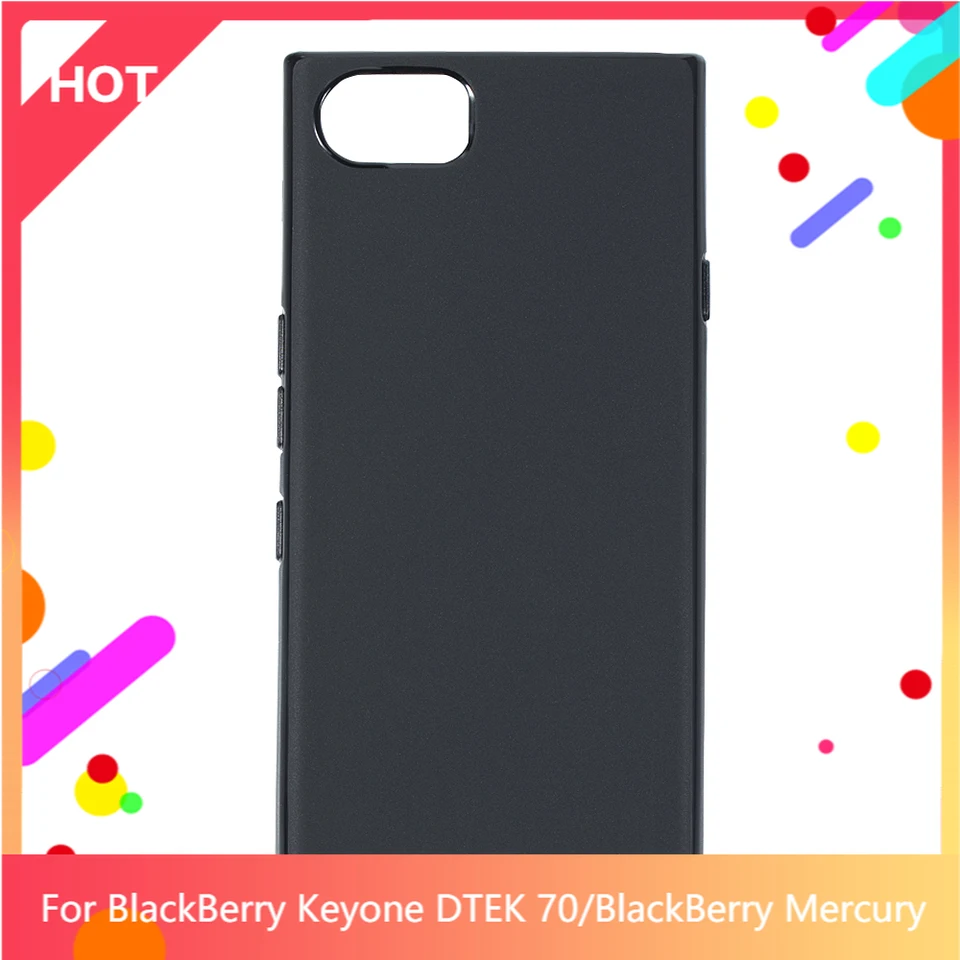 KeyOne dtek 70 puzdro matný mäkký silikón TPU zadný kryt pre puzdro na ortuť Blackberry Mercury Slim Shockproof