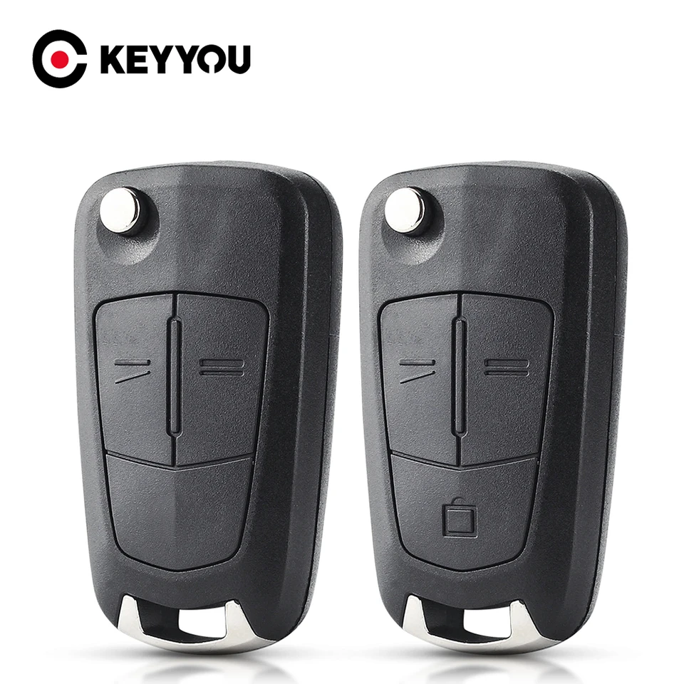 Keyyou 1ks pre Vauxhall Opel Astra H Corsa D Vectra C Zafira Astra Vectra Signum skladanie