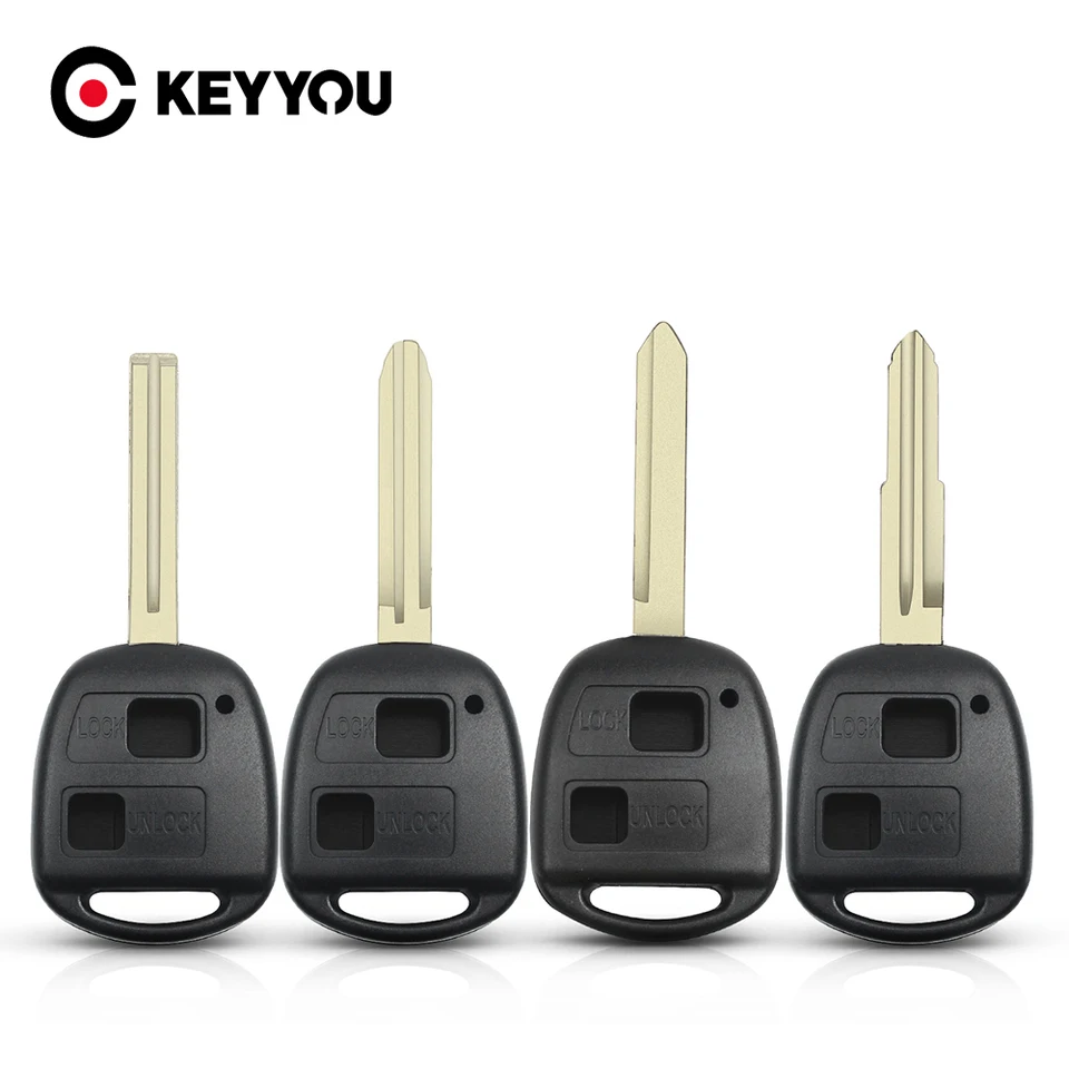 Keyyou 2bt Toy41/Toy43/Toy47/Toy48 Diaľkový automobil Kľúč pre auto pre toyota Camry Rav4 Corolla Prado Yaris Tarago Cruiser Land